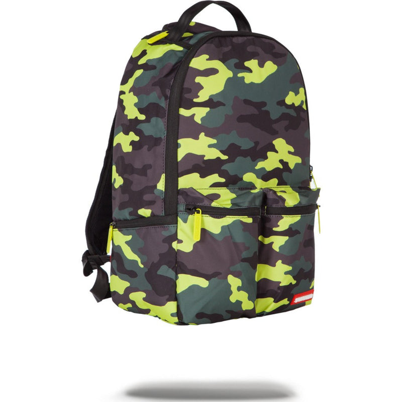 Sprayground Neon Camo Pockets Backpack | Green 9100B923Nsz