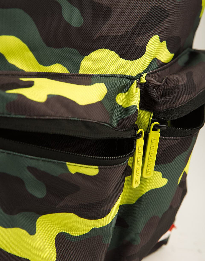 Sprayground Neon Camo Pockets Backpack | Green 9100B923Nsz