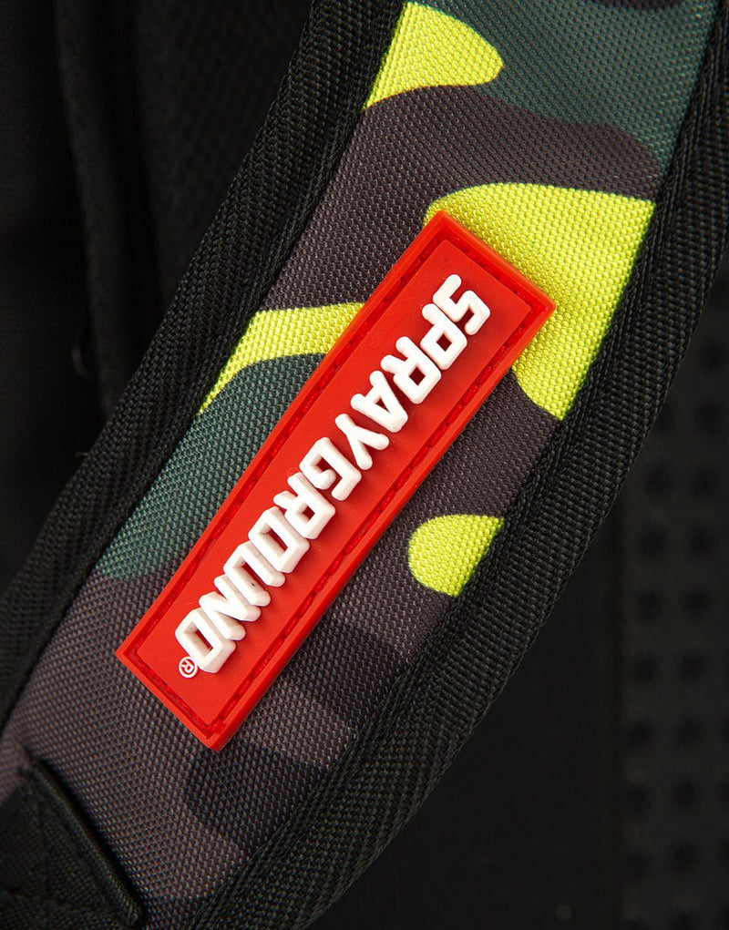 Sprayground Neon Camo Pockets Backpack | Green 9100B923Nsz