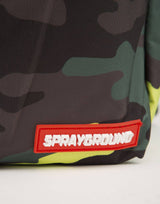 Sprayground Neon Camo Pockets Backpack | Green 9100B923Nsz