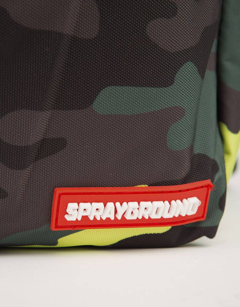 Sprayground Neon Camo Pockets Backpack | Green 9100B923Nsz