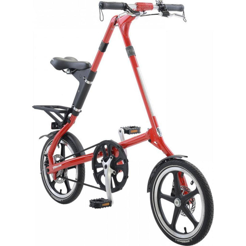 STRiDA LT Folding Bicycle Red ST1604-1-MI – Sportique