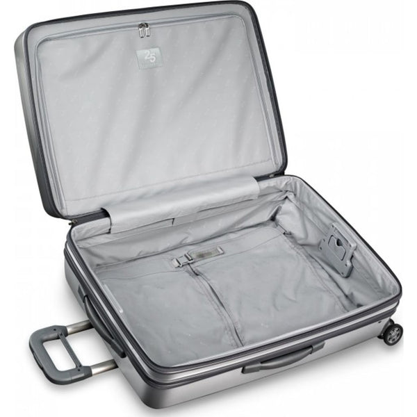 Briggs & Riley Large Expandable Spinner Suitcase | Silver