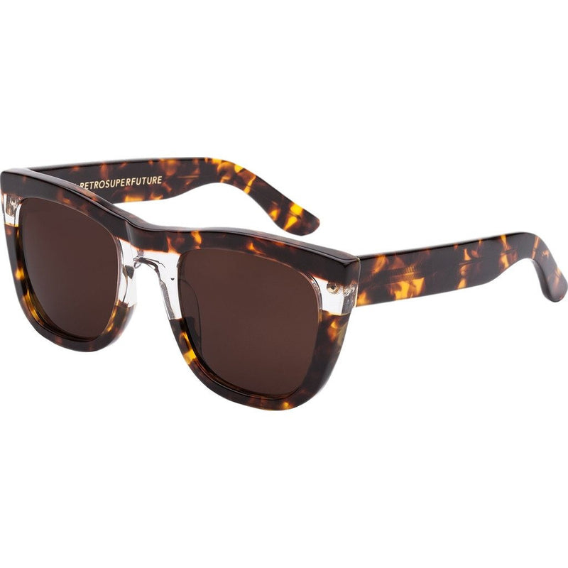 RetroSuperFuture Gals Sunglasses | Strata Brown DNI