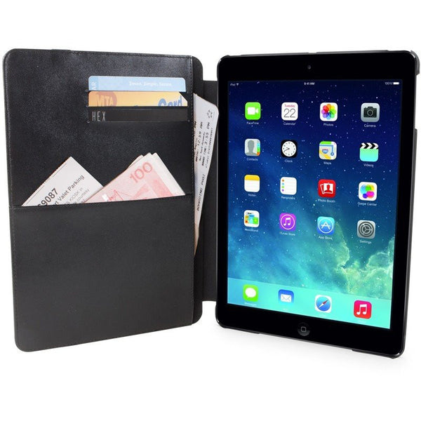 Hex Convoy Folio For iPad Air 2 | Black Stripe Canvas