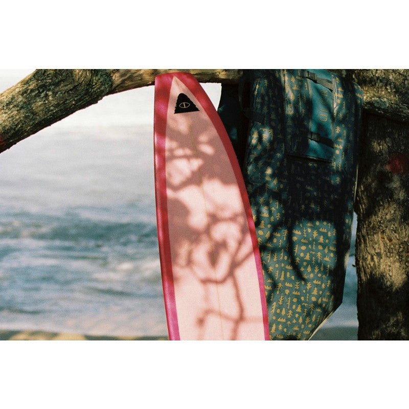 Poler High & Dry Surfboard Bag | Ocean Mushy Trees
