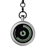 ZIIIRO Titan Chrome Pocket Watch | Z0009PWS