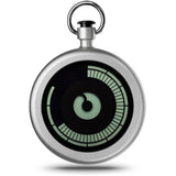 ZIIIRO Titan Chrome Pocket Watch | Z0009PWS