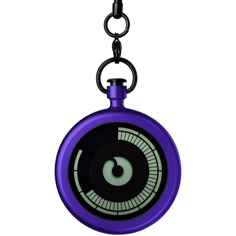 ZIIIRO Titan Violet Pocket Watch | Z0009PWP