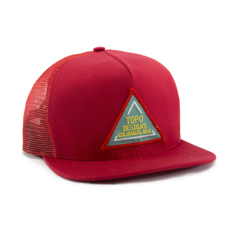 Topo Designs Road Sign Hat | Red