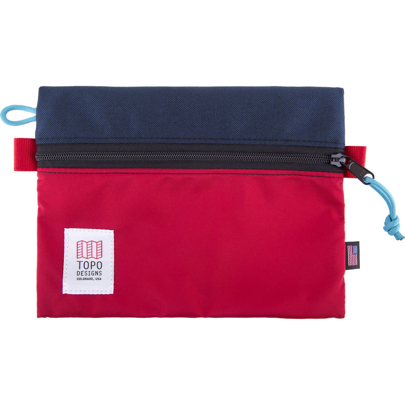 Topo Designs Medium Accessory Bag | Navy/Red