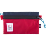 Topo Designs Small Accessory Bag | Navy/Red