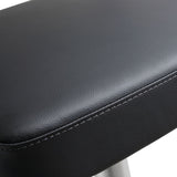TOV Furniture Cosmo Stainless Steel Barstool | Black- TOV-K3627