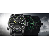 traser H3 Black/Gray P68 Pathfinder Automatic Watch | Textile Strap