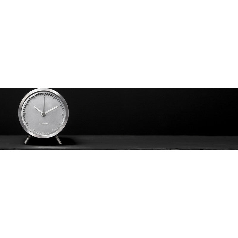 LEFF Amsterdam Tube Desk Clock | Steel