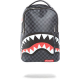 Sprayground Sharks in Paris Backpack | Grey Checkered 910B1374NSZ