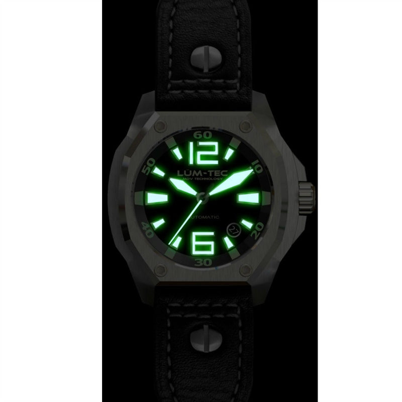 Lum-Tec V1 Watch | Leather Strap
