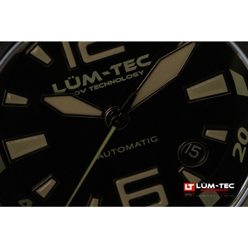 Lum-Tec V3 Phantom Watch | Leather Strap
