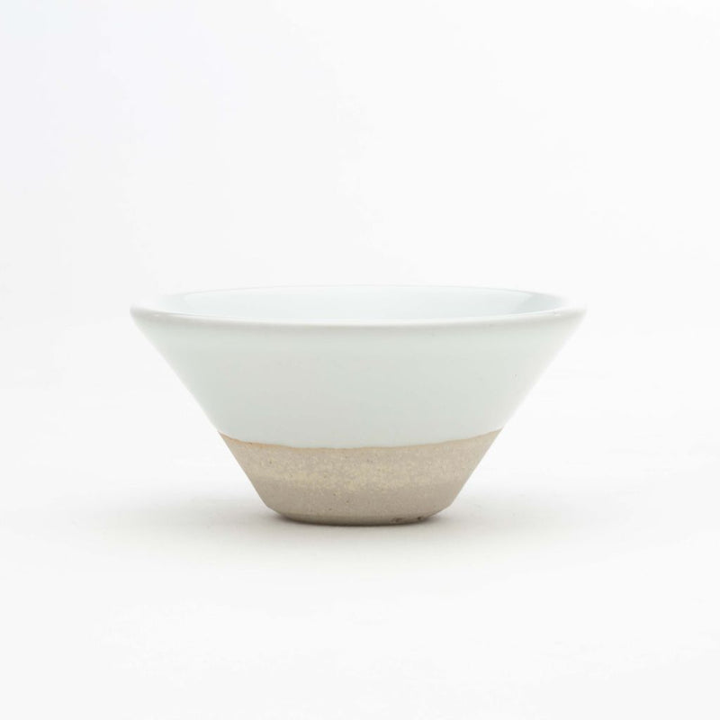 WRF Lab Stone Small V Bowl / White