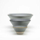 WRF Lab Stone Small V Bowl / Wreath