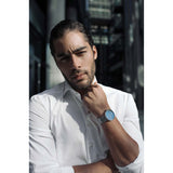 Greyhours Vision Steel Blue Watch | Silver VISIONSTEEL