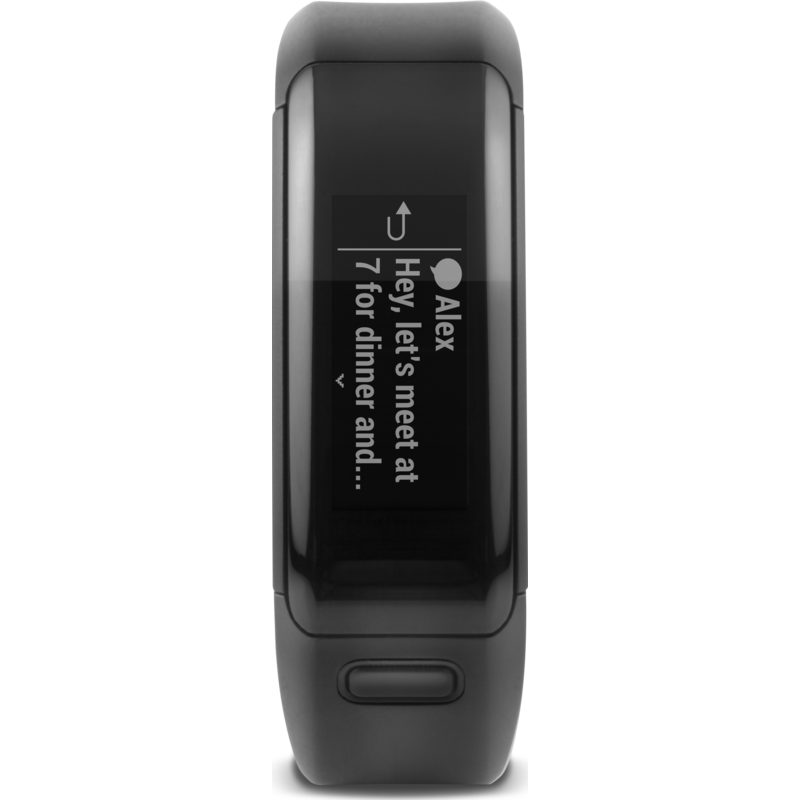 Garmin Vivosmart HR Bluetooth Activity Tracker | Black