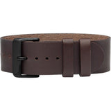 TID Natural Leather Watch Strap | Walnut