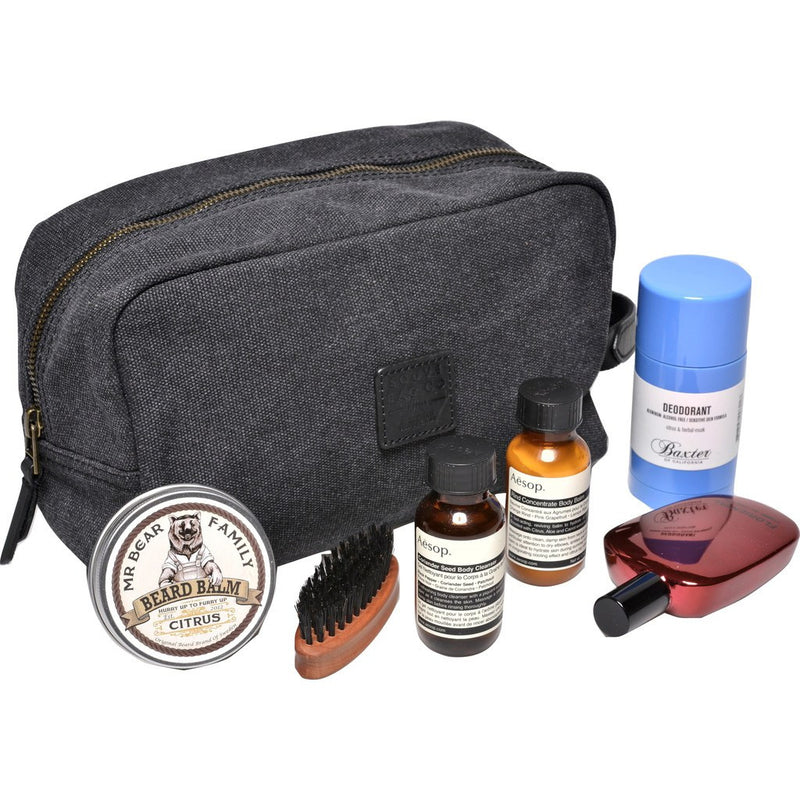 Souve Bag Co Canvas Wash Bag | Brown [AR00005]