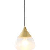 Seed Design Mist Medium Pendant Lamp | Brushed Brass SQ-8997P-BRS
