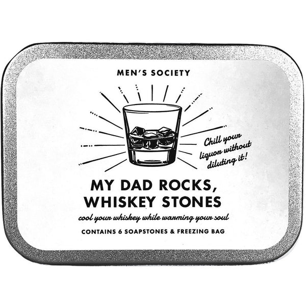 Men's Society My Dad Rocks Whiskey Stones-M8011
