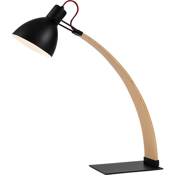 Seed Design Laito Wood Table Lamp | Black SQ-893DWR-BK
