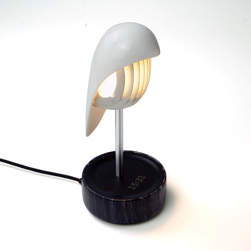 DaqiConcept Alarm Clock + Light CHIRP Black Marble/Gold