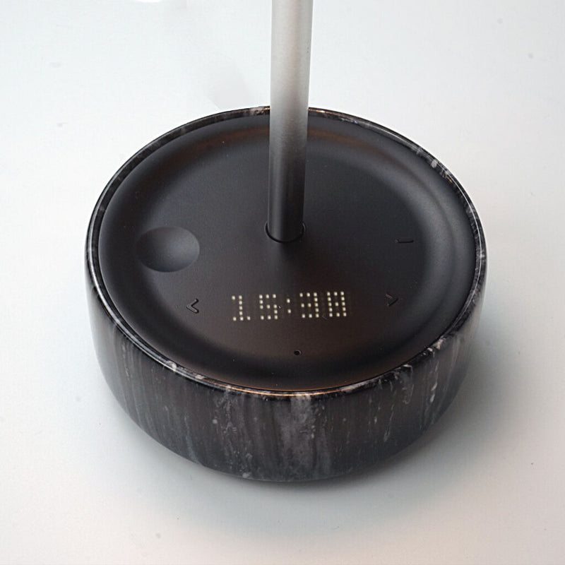 DaqiConcept Alarm Clock + Light CHIRP Black Marble/Gold