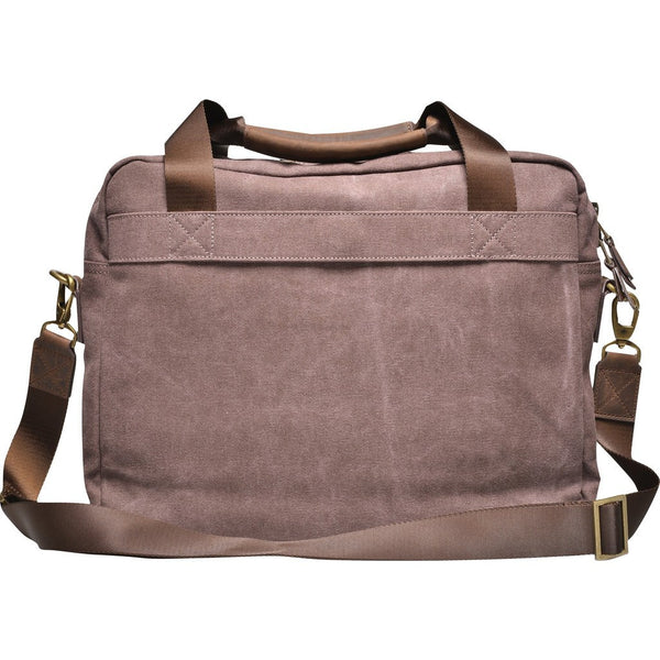 Souve Bag Co Canvas Work Briefcase | Brown [AR00077]
