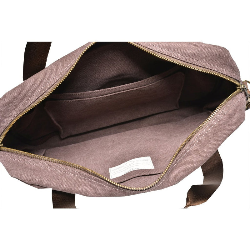 Souve Bag Co Canvas Work Briefcase | Brown [AR00077]