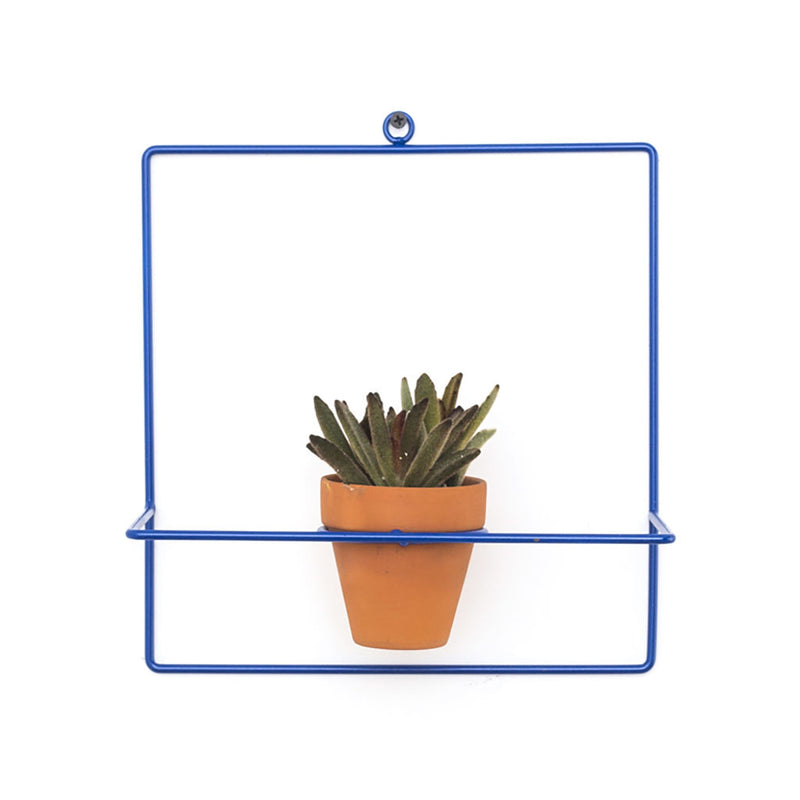 NewMade LA Square Wall Planter | Blue - PLX03