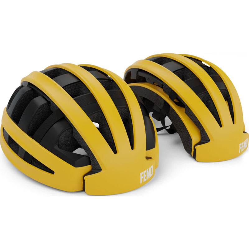FEND One Folding Helmet | Matte Yellow