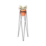 NewMade LA Standing Geometric Planter | Black