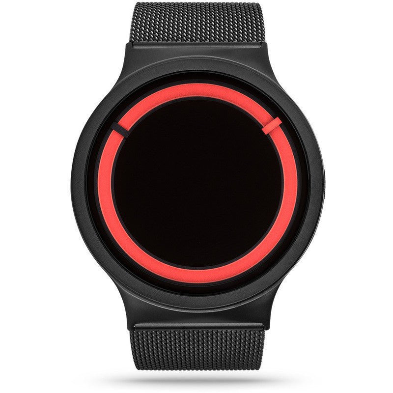 ZIIIRO Eclipse Metallic Black - Red Watch | Z0012WBR