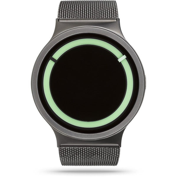 【箱保証書付】ZIIIRO ECLIPSE LLIC ジーロ 腕時計 ZIIIRO Eclipse Metallic Gunmetal - Mint Watch Z0012WGC3 – Sportique