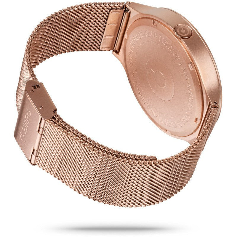 ZIIIRO Eclipse Metallic Rose Gold Watch Z0012WRR – Sportique
