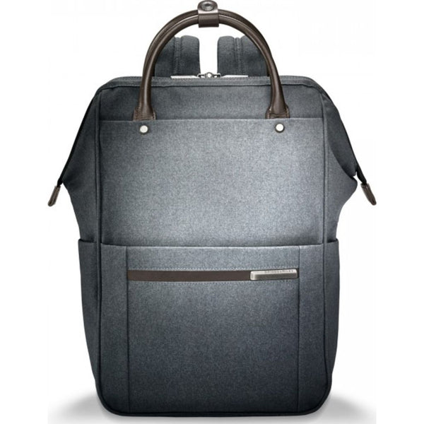 Briggs & Riley Framed Wide-mouth Backpack | Grey